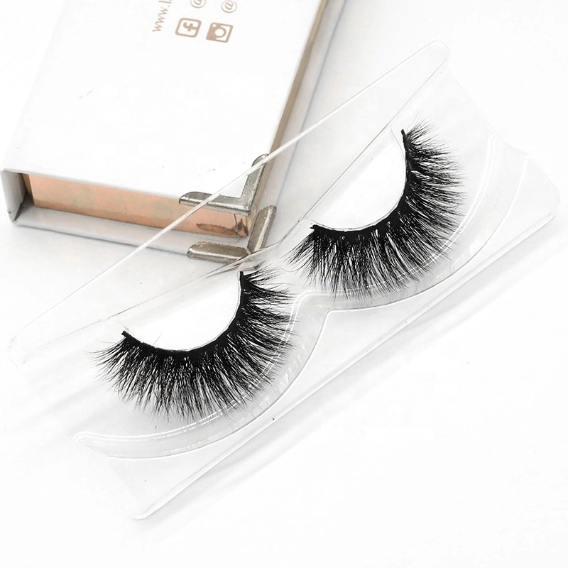 3D Faux Mink 25mm Eyelashes Vendor False Korean Silk Synthetic Eye Lash