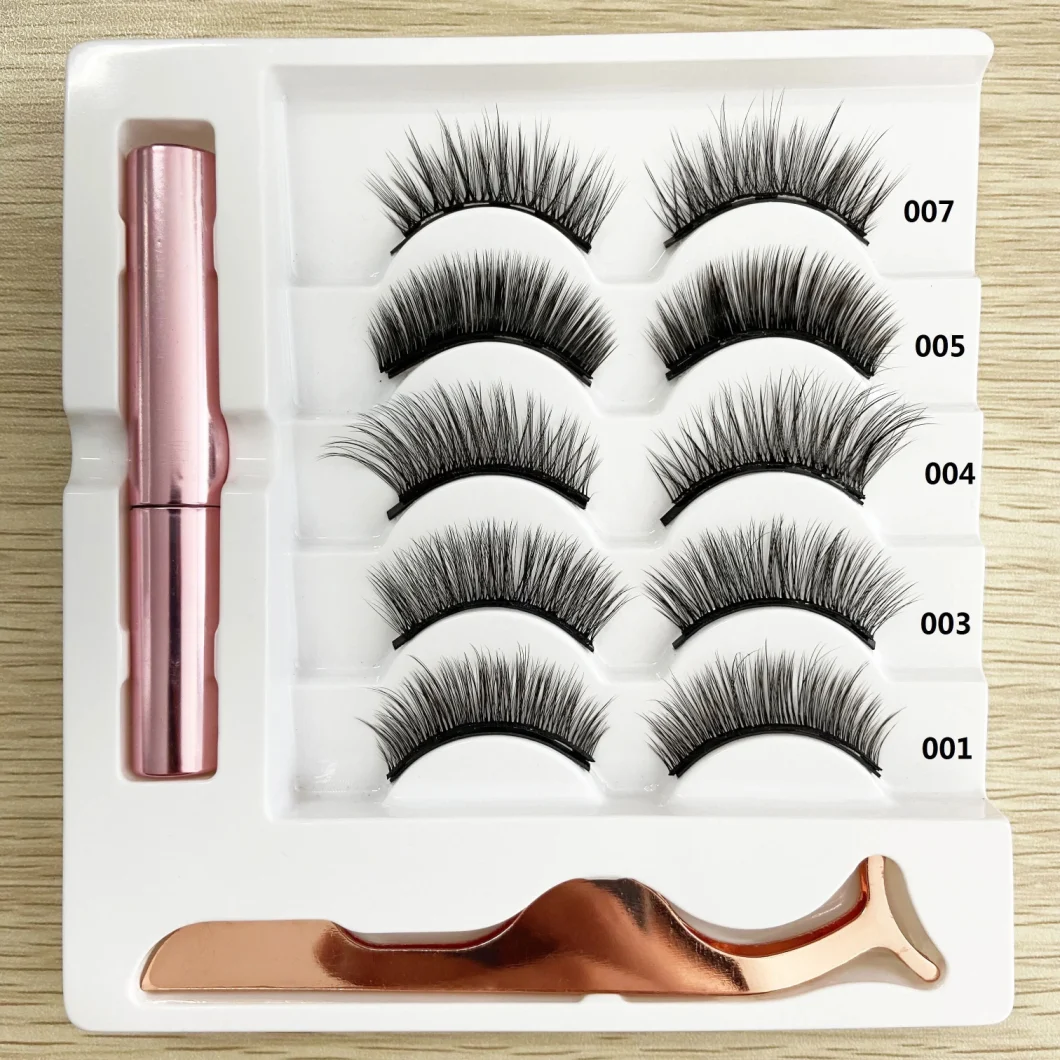 Hot Sell Cotton Band Synthetic Hair False Eyelashes DIY Fun Eyelashes