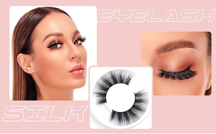 New Style Fakelashes Highly Faux Mink 3D Lashes Fake Eyelashes Silk Eyelashes