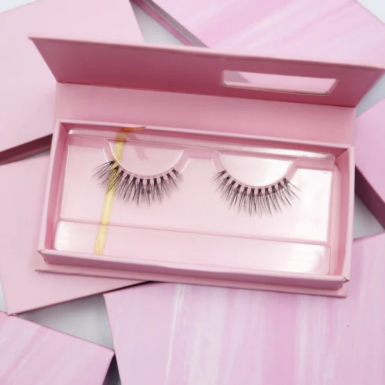 Wholesale False Lashes Handmade Vegan 3D 5D Silk Lashes Faux Mink Eyelashes