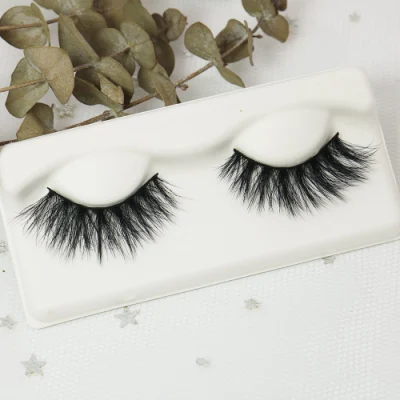 New Environmentally Friendly Plant Fiber Eyelashes 100% Cruelty Free Vegan 3D Eyelash Private Label Faux Mink Eyelashes