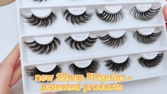 Synthetic Strip Eyelash Top Selling Faux Mink Lash Real Eyelash Factory BSCI CE SGS