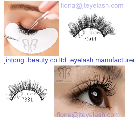 3D Mink Lashes False Eyelashes Vendor Colored Eyelash Full Strip Eyelashes